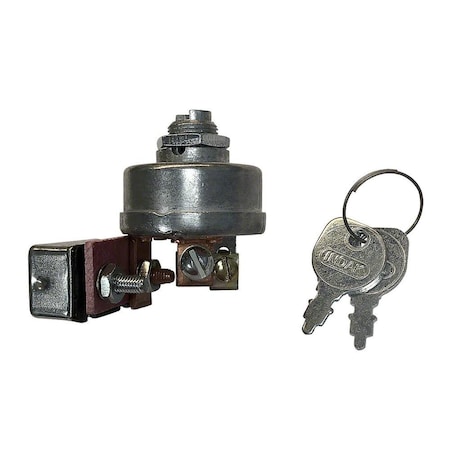 Aic Replacement Parts ACS4488 Ignition / Key Switch O.E.M. - Fits Allis Chalmers 7010, 7020, 7045 + ACS4488-STR